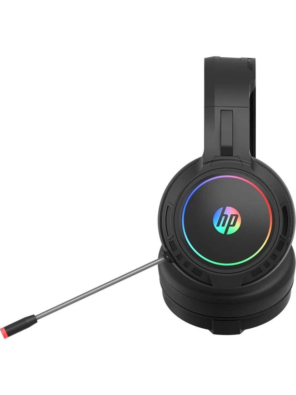 Hp Dhe-8006 Kablolu Mikrofonlu Usb 7.1 Rgb Oyuncu Kulaklık Siyah