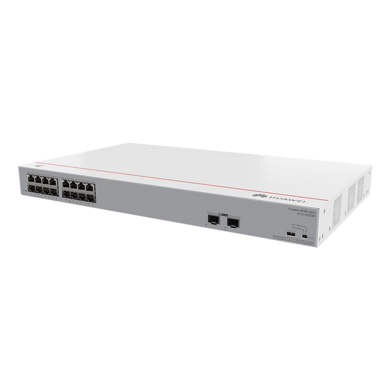 Huawei eKit S110-16LP2SR 16 Port 10/100/1000 PoE 124W 2xSFP Yönetilemez Switch
