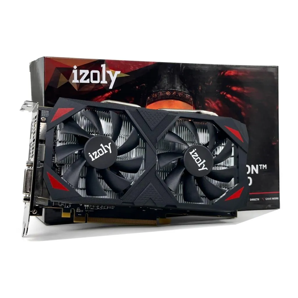 İzoly RX580 8GB GDDR5 256bit 2xDP/HDMI