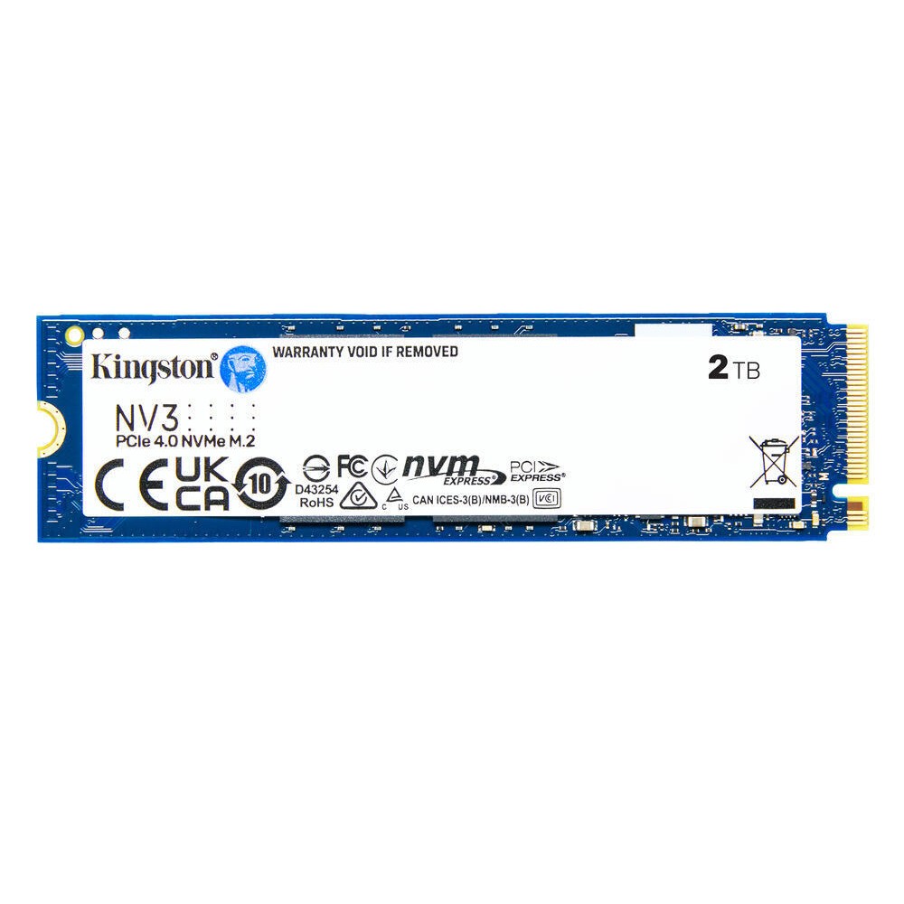 Kingston NV3 2 TB NVMe Gen4 SSD 6000/5000 (SNV3S/2000G)
