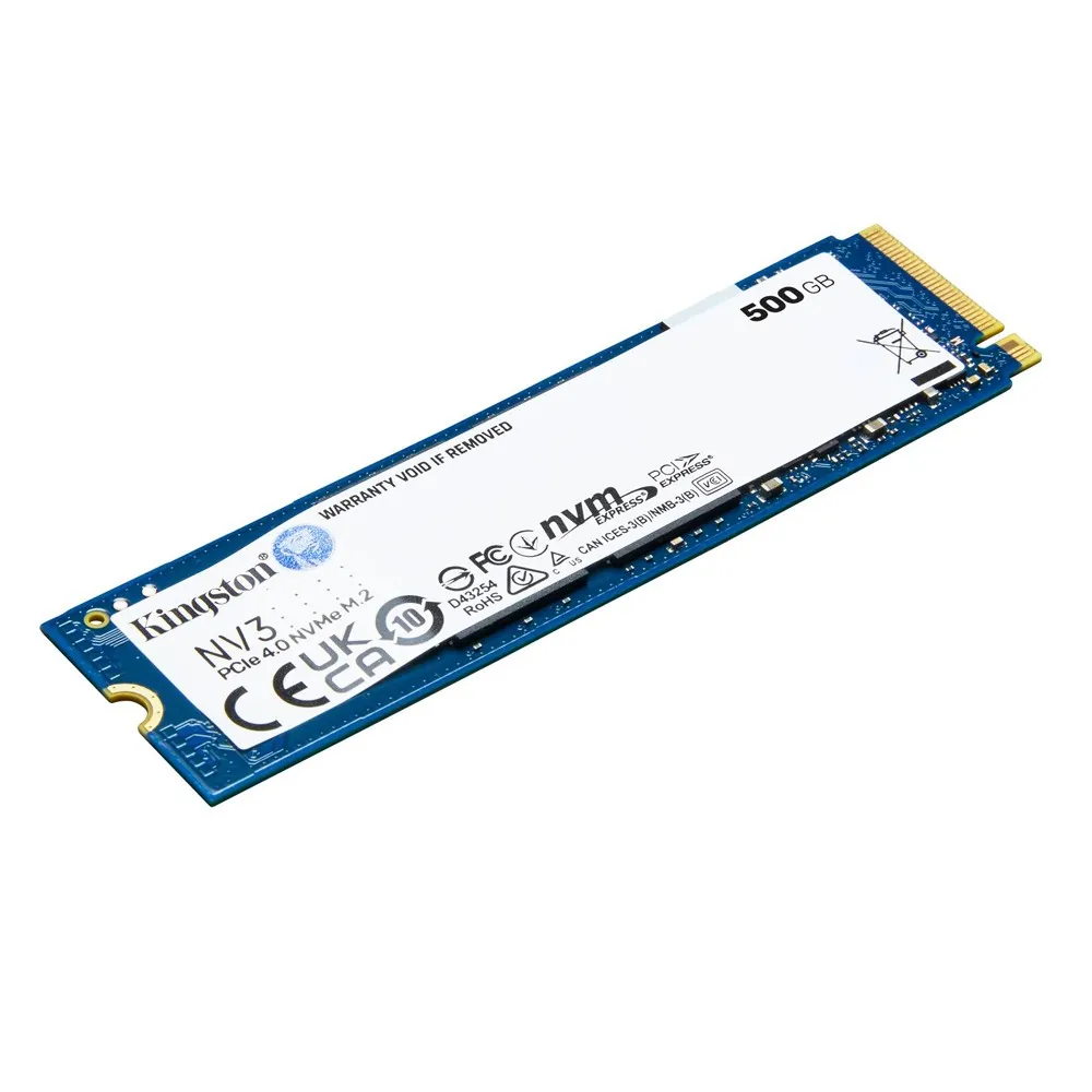 Kingston NV3 500 GB NVMe Gen4 SSD 5000/3000 (SNV3S/500G)
