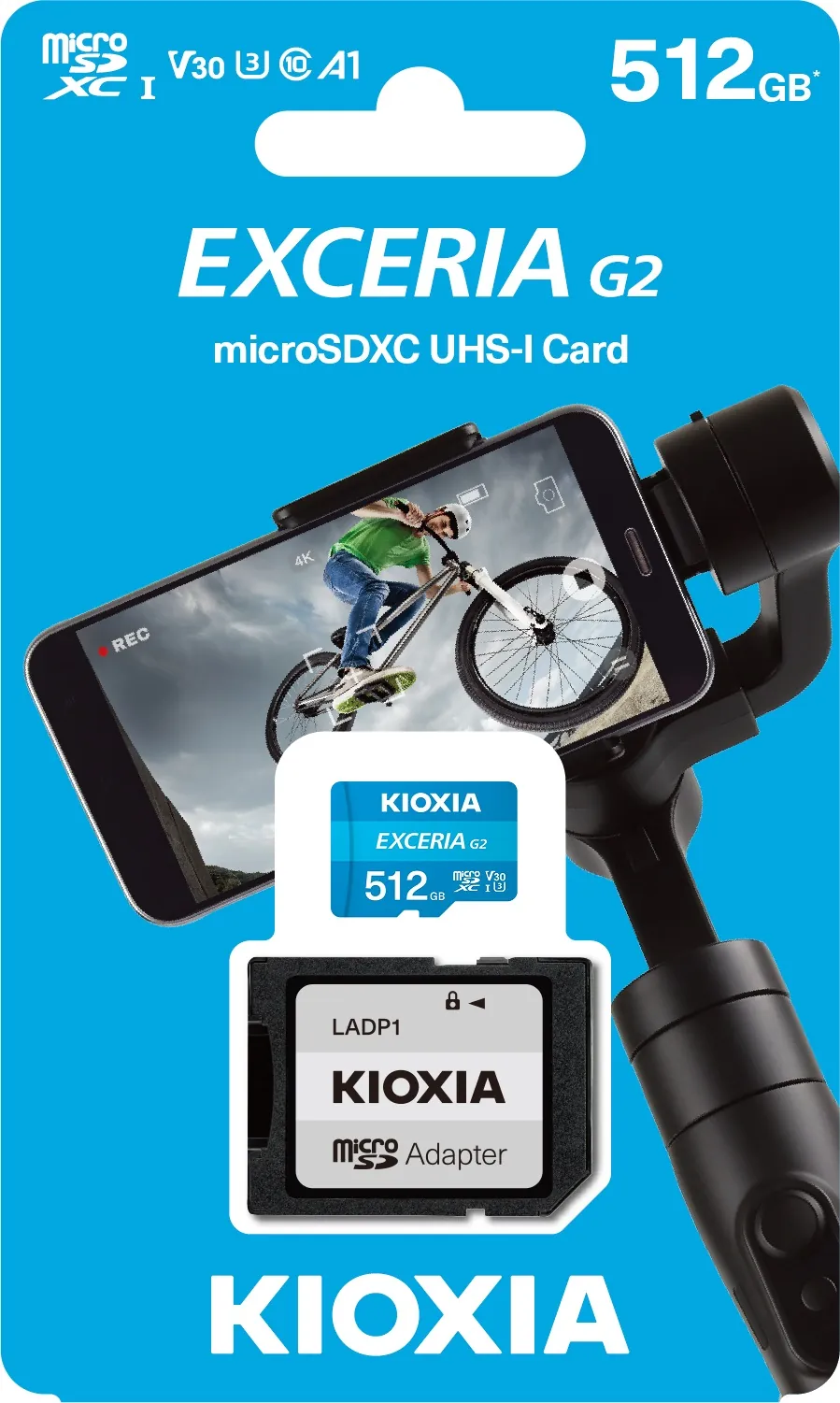 Kioxia Exceria G2 Micro SDXC UHS-1 100MB/s