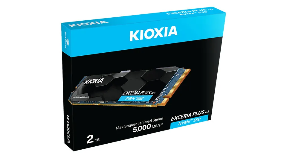 Kioxia Exceria Plus G3 2 TB NVMe Gen4 SSD 5000/3900 (LSD10Z002TG8)