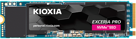 Kioxia Exceria Pro 2 TB NVMe Gen4 SSD 7300/6400 (LSE10Z002TG8)