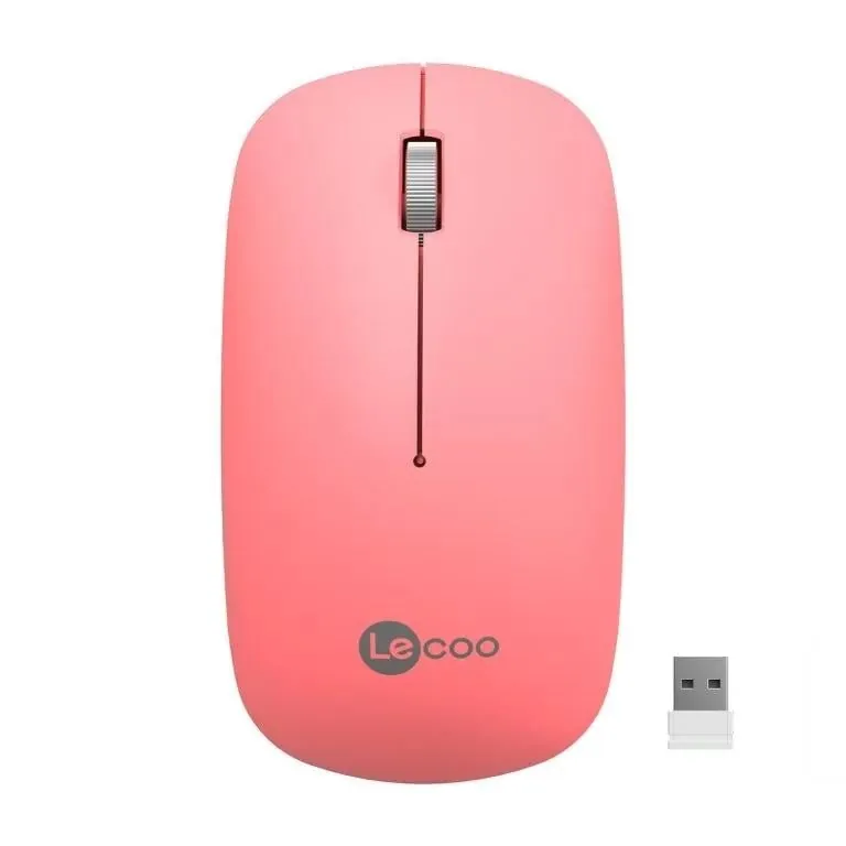Leboo WS214 USB Kablosuz Mouse Pembe