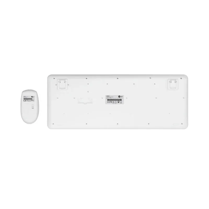 Lecoo KW202 USB Kablosuz Klavye Mouse Set Beyaz