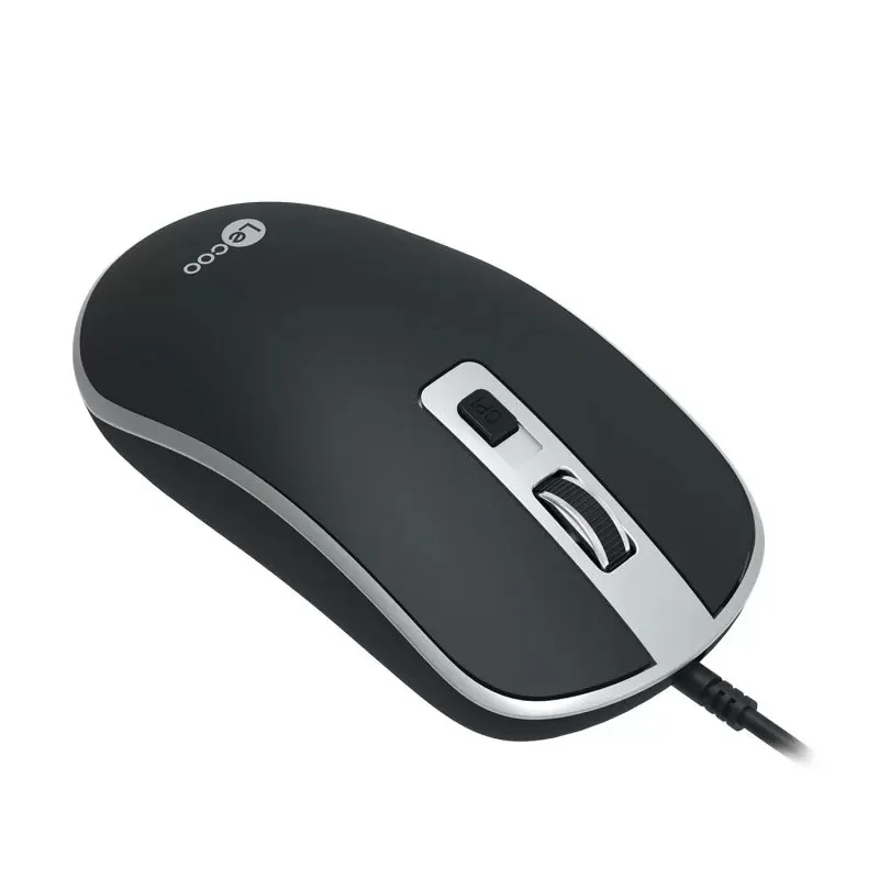 Lecoo MS104 USB Kablolu Mouse Siyah