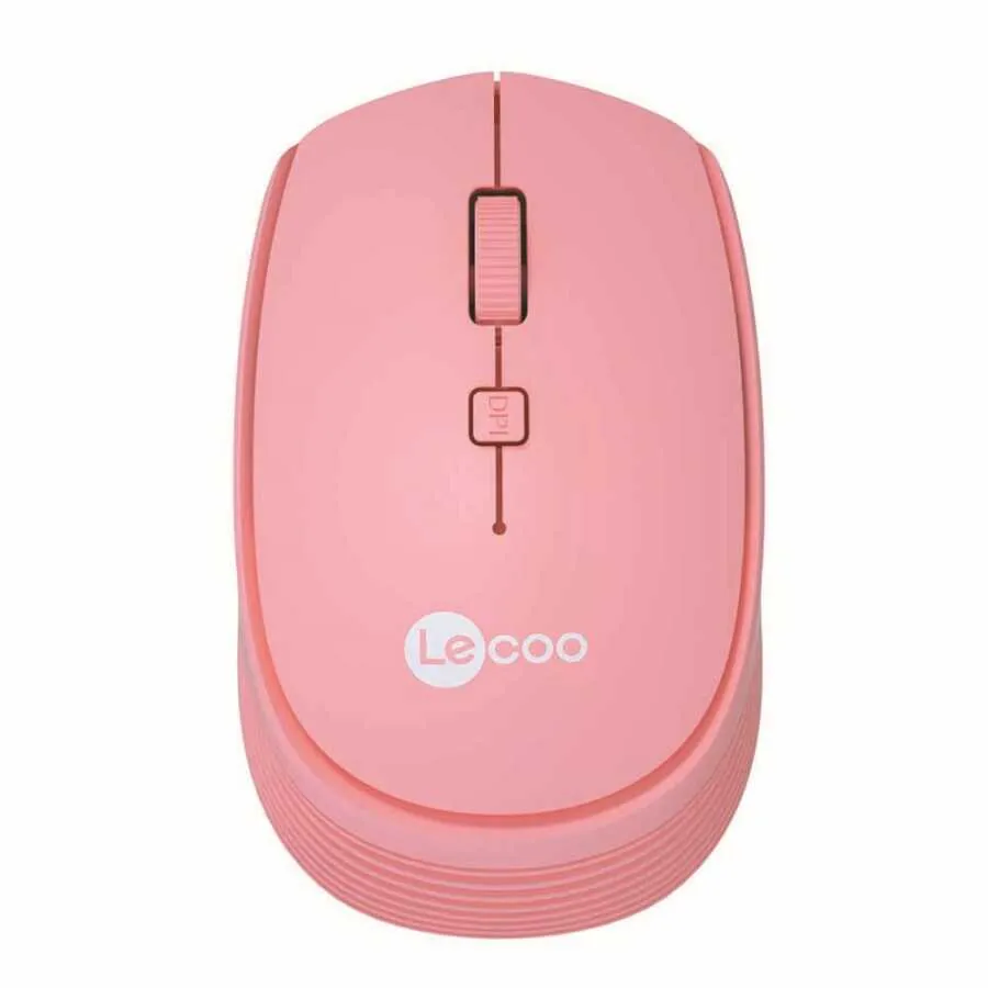 Levoo WS202 USB Kablosuz Mouse Pembe