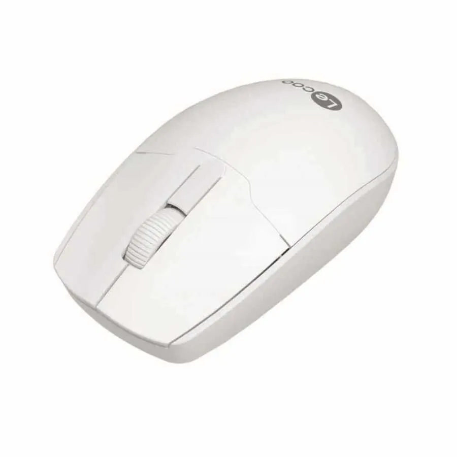 Lecoo WS204 USB Kablosuz Mouse Beyaz
