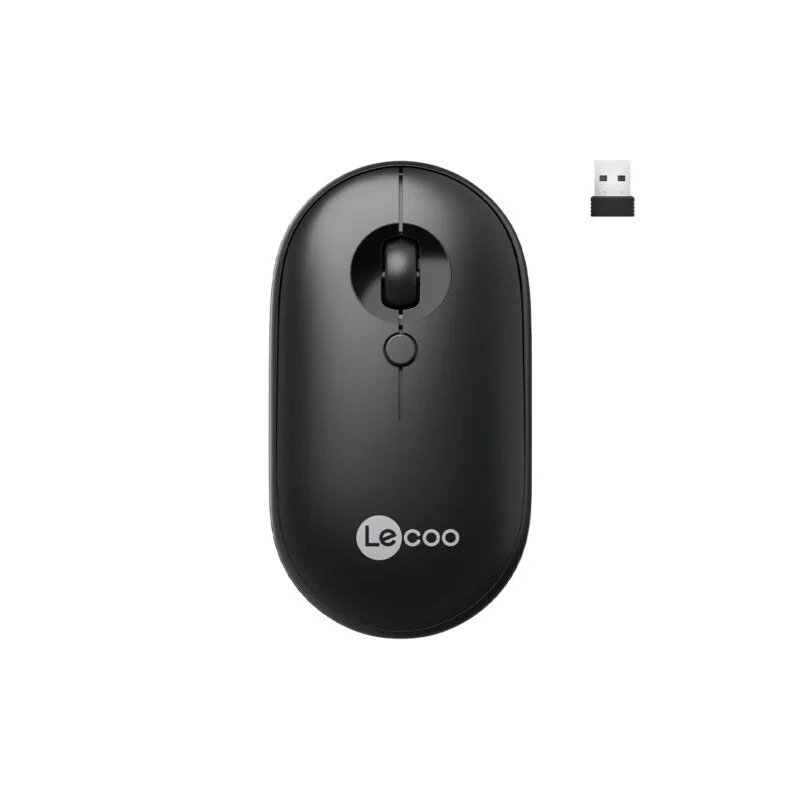 Lecoo Ws212 USB Kablosuz Mouse Siyah