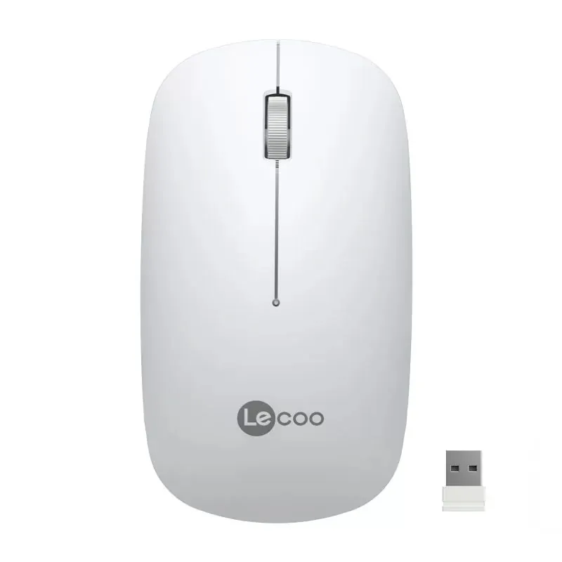 LeCoo WS214 USB Kablosuz Mouse Beyaz