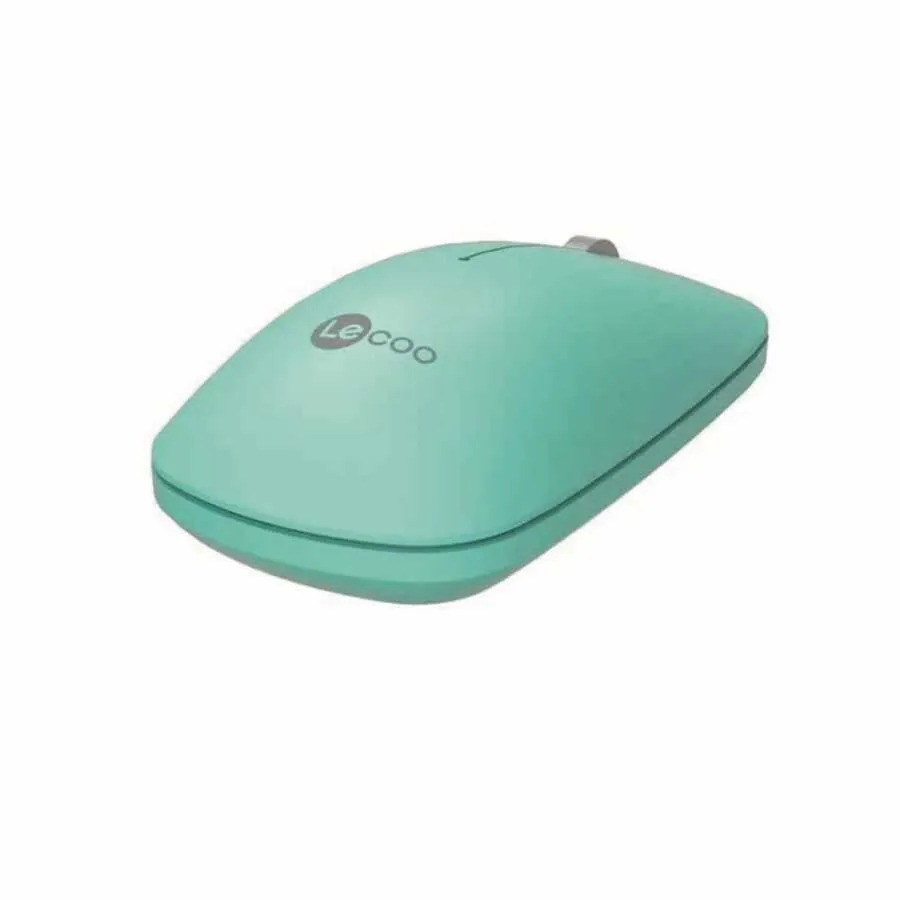 LeCoo WS214 USB Kablosuz Mouse Türkuaz