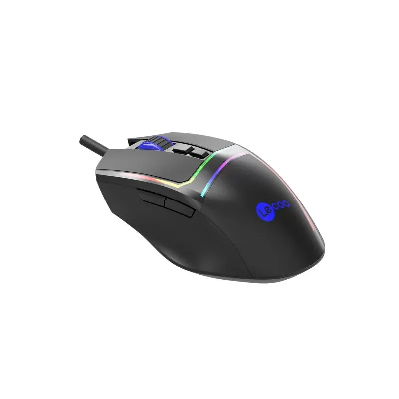 Leetoo MS106 Kablolu RGB Optik Gaming Mouse Siyah