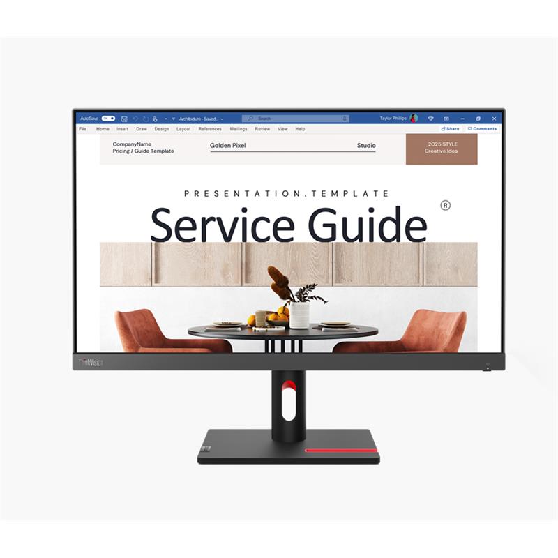 Lenovo 23.8" ThinkVision S24i-30 63DEKAT3TK 1920x1080 4ms 100Hz HDMI/VGA +VESA