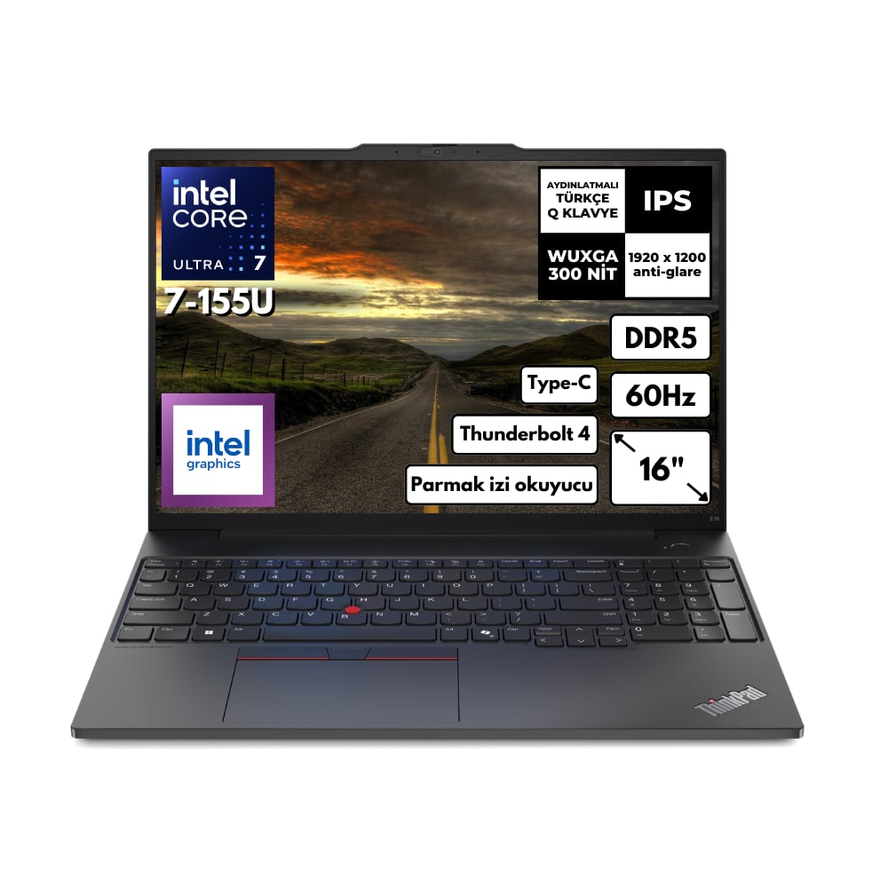 Lenovo ThinkPad E16 G2 21MBSTKY42 U7-155U 16GB 512GB SSD 16" DOS