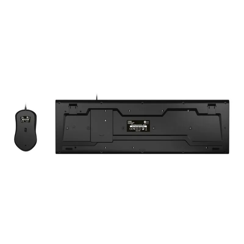 Levoo CM101 USB Kablolu Klavye Mouse Set Siyah