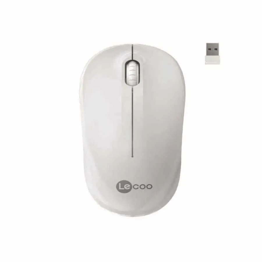 Levoo WS206 USB Kablosuz Mouse Beyaz