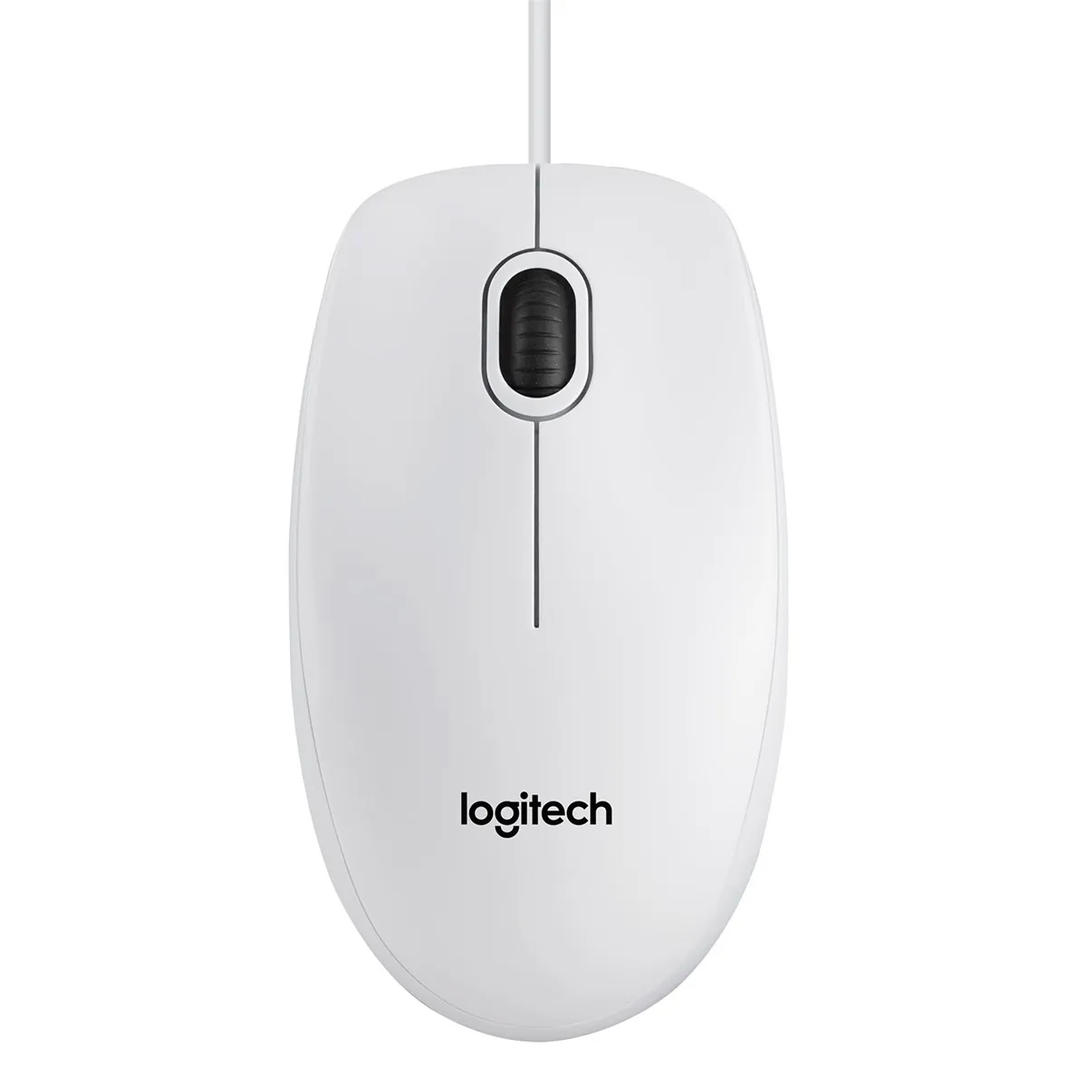 Logitech B100 USB Kablolu Optik Mouse Beyaz (910-003360)