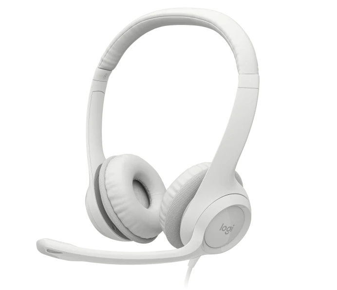 Logitech H390 USB Mikrofonlu Kulaklık Beyaz (981-001286)