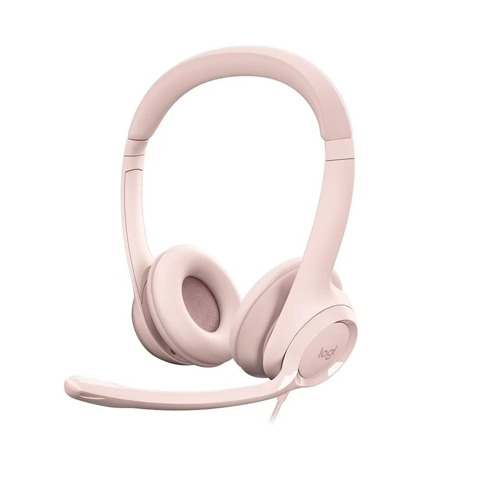 Logitech H390 USB Mikrofonlu Kulaklık Pembe (981-001281)