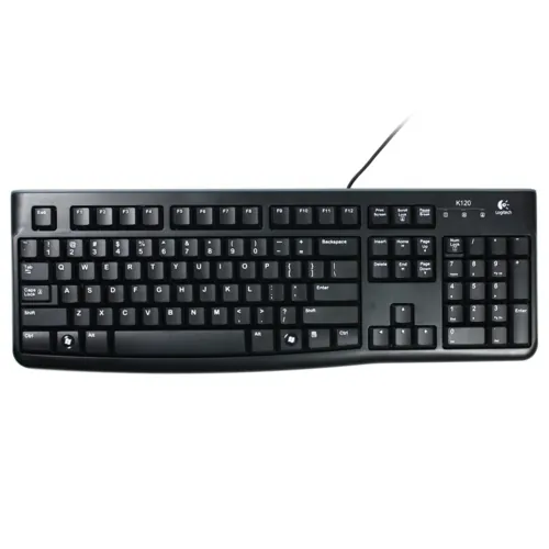 Logitech K120 Q TR USB Kablolu Klavye Siyah (920-002505)