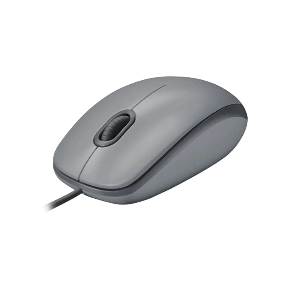 Logitech M110 USB Kablolu Silent Optik Mouse Gri (910-006760)