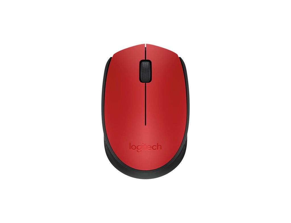 Logitech M171 Kablosuz Mouse Kırmızı (910-004641)