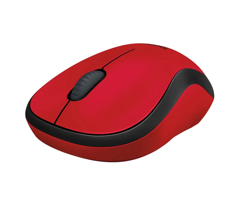 Logitech M220 Silent Kablosuz Mouse Kırmızı (910-004880)