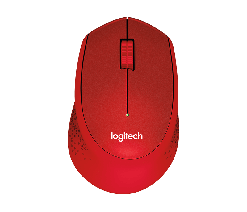 Logitech M330 Silent Kablosuz Mouse Kırmızı (910-004911)