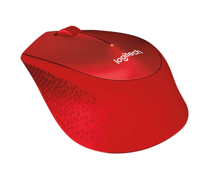 Logitech M330 Silent Kablosuz Mouse Kırmızı (910-004911)