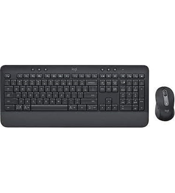 Logitech Mk650 Signature Kablosuz Q Klavye Mouse Set Grafit (920-01100)