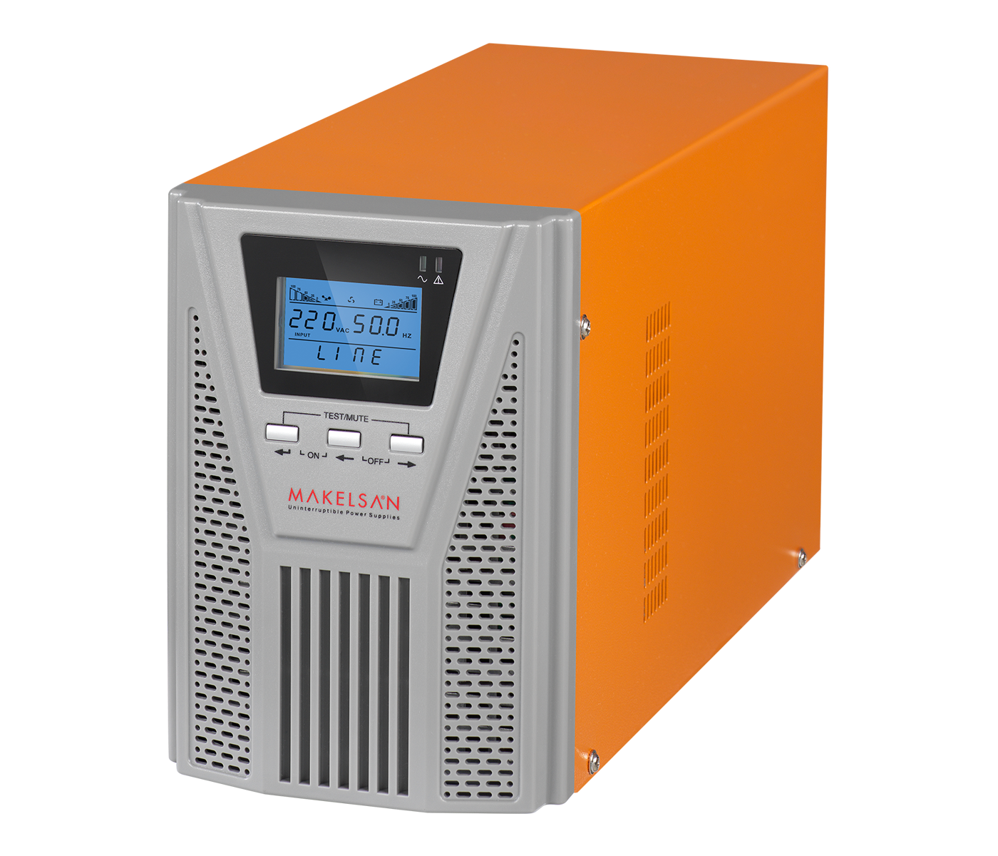 Makelsan Powerpack SE 1 kVA (2x 7Ah) 4-10 dk 900W Online (MU01000N11EAV04)