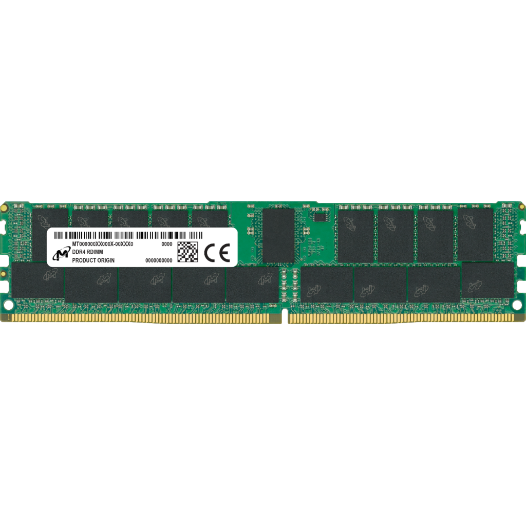Micron Mta9asf2g72az-3g2r 16gb Ddr4 Cl22 1rx8 3200mhz Ecc Udimm