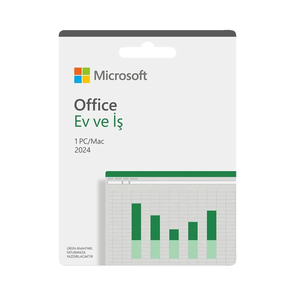 Microsoft Office 2024 Home and Business Türkçe-İngilizce Elektronik Lisans