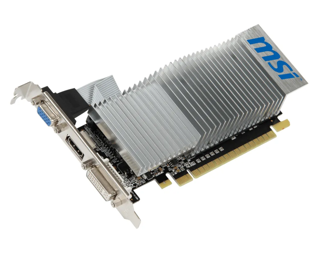 Msı Gf210 1Gb Ddr3 64Bit Hdmi/Dvi/Vga (N210-1Gd3H/Lp)