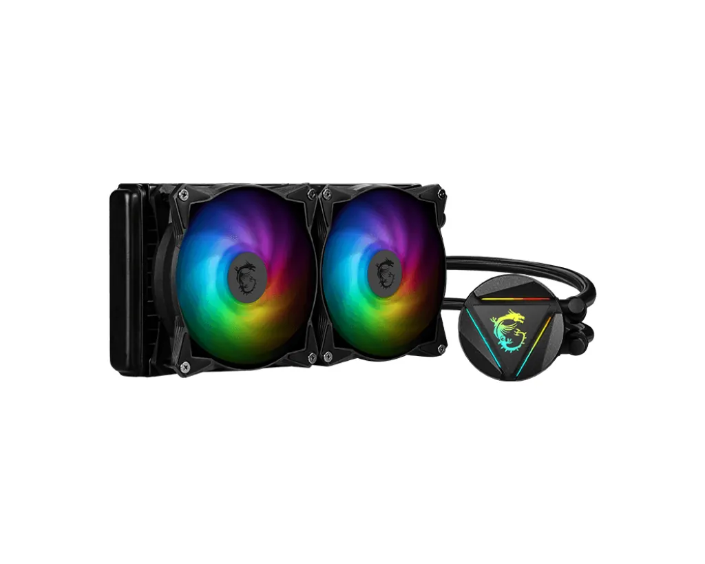 Msi Mag Coreliquid 2x12cm ARGB Fan 1700/AM5 Sıvı Soğutucu (Coreliquid 240R V2)