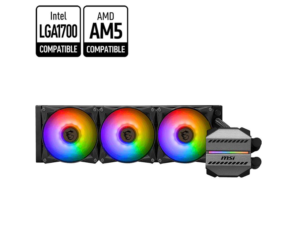 Msi Mag Coreliquid 3x12cm Argb Fan Sıvı Soğutucu (Mag Coreliquid M360)