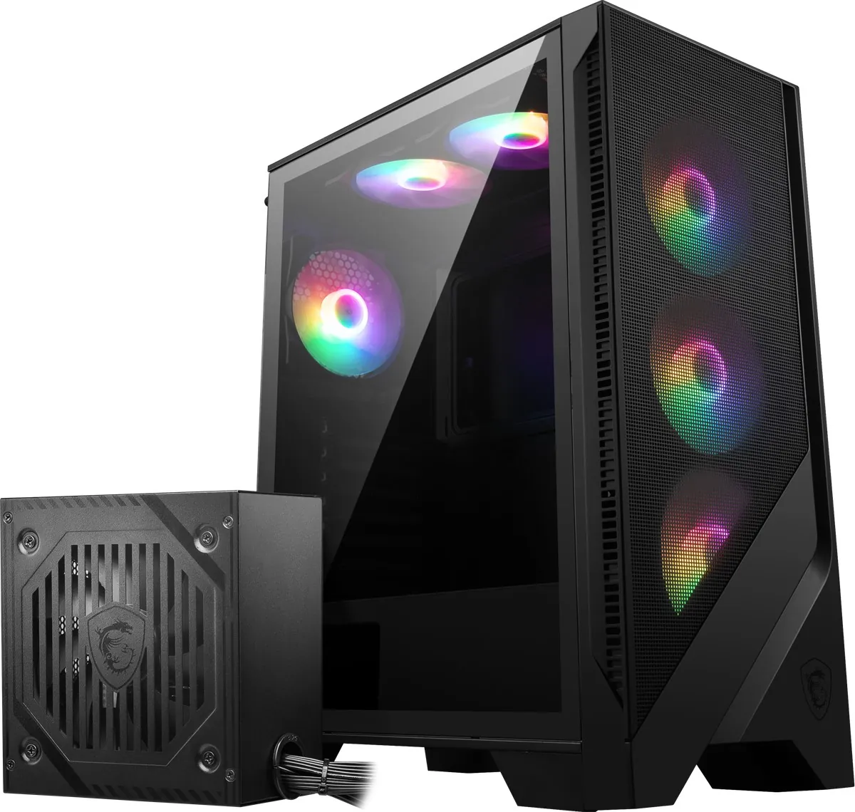Msi Mag Forge 120A B65 650W 80+ Usb3.2 6x12cm Argb Fan Temperli Mid Tower Kasa