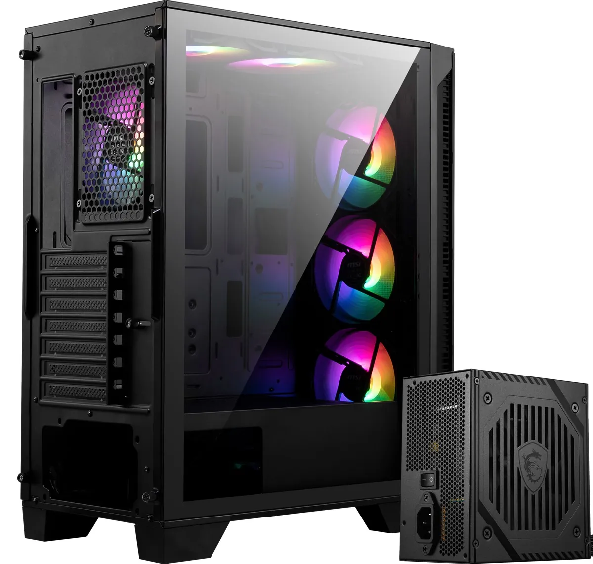 Msi Mag Forge 120A B65 650W 80+ Usb3.2 6x12cm Argb Fan Temperli Mid Tower Kasa