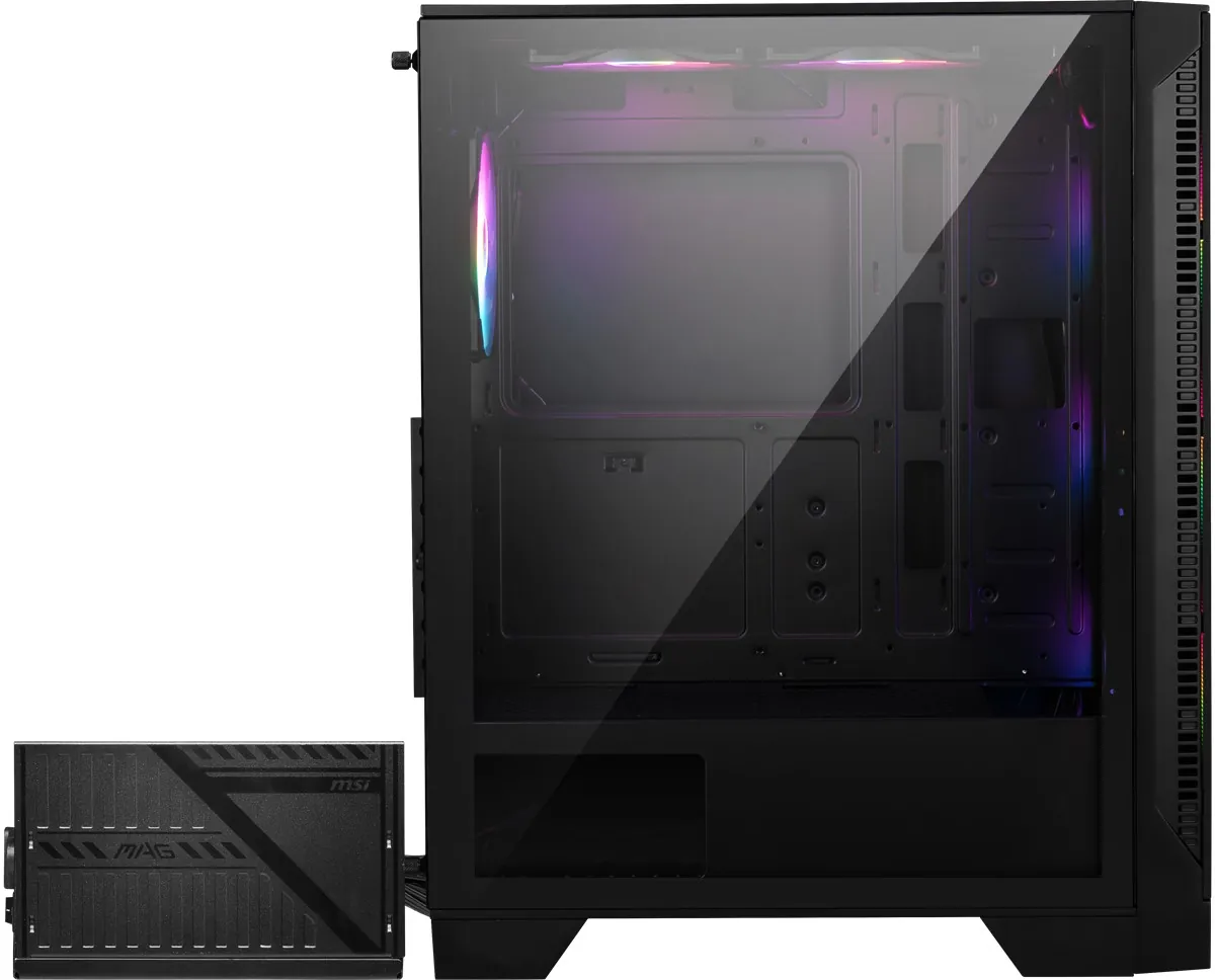 Msi Mag Forge 120A B65 650W 80+ Usb3.2 6x12cm Argb Fan Temperli Mid Tower Kasa