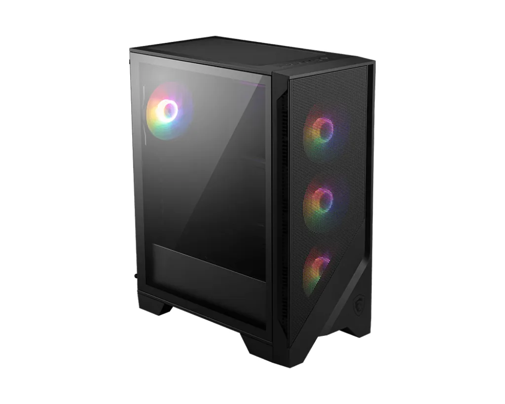 Msi Mag Forge 121A B75 750W 80+Bronze Usb3.2 4x12Cm Rgb Fan Pencereli Atx Kasa