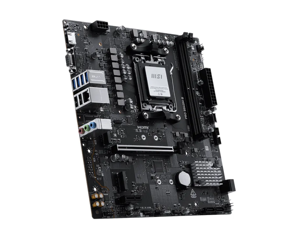 Msi Pro-B840m-B Am5 Ddr5 Ses 2.5Glan Hdmi 2xM.2+4xSata6G Matx