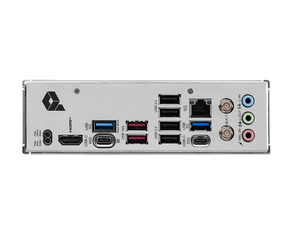MSI Pro X870-P WiFi AM5 DDR5 Ses GLAN HDMI/Type-C SATA3 USB3.2 ATX