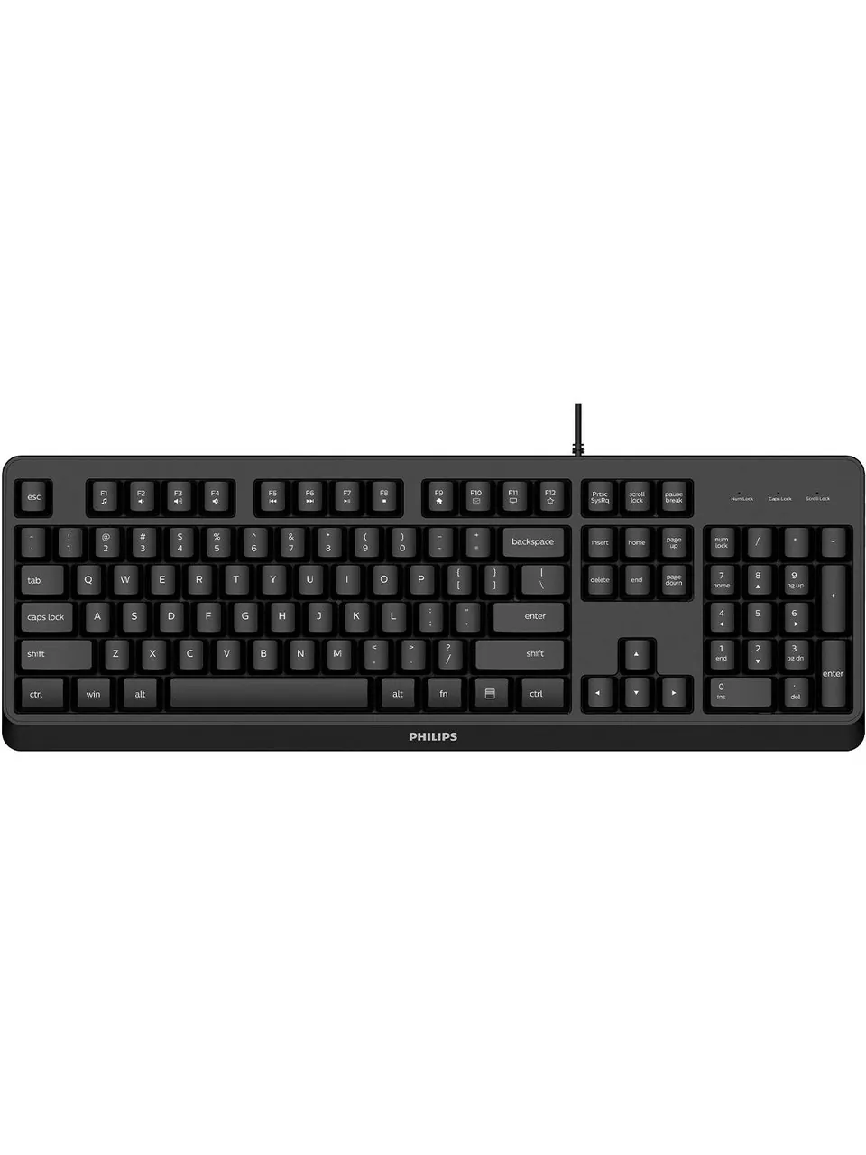 Philips Spk6207blb Kablolu Klavye Siyah