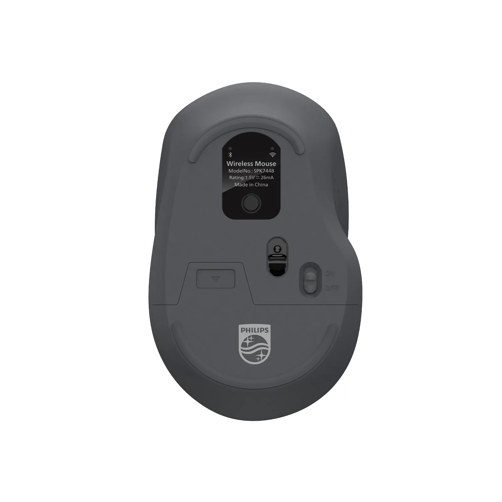 Philips Spk7448g Kablosuz Bluetooth Mouse Gri