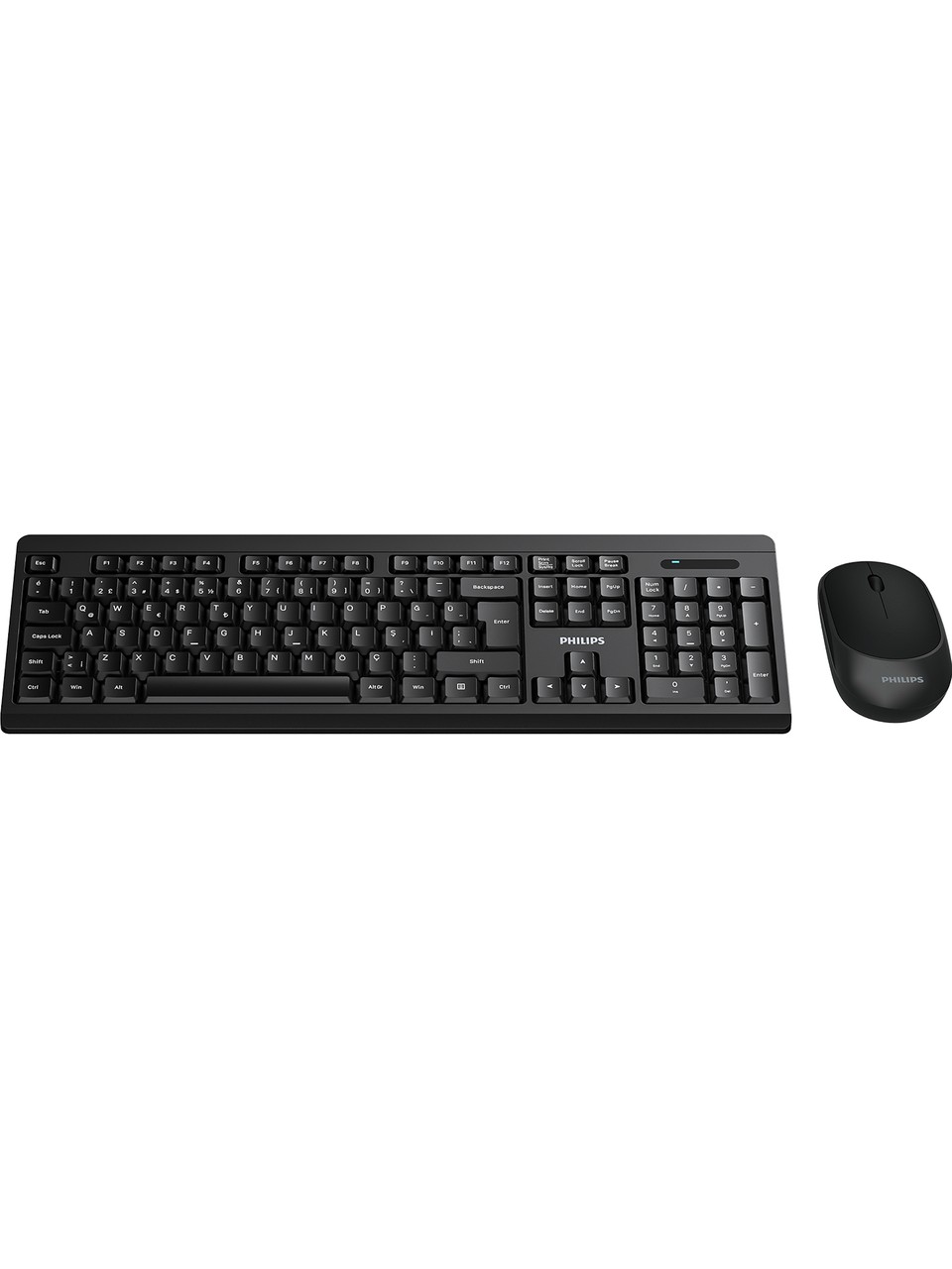 Philips SPT6324 Kablosuz Klavye&Mouse Set Siyah