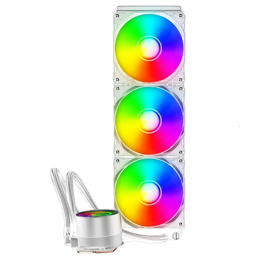 Powerboost Deep 360mm ARGB LGA1700/AM4/AM5 Sıvı Soğutucu Beyaz (PB-LCS-PI360-W)