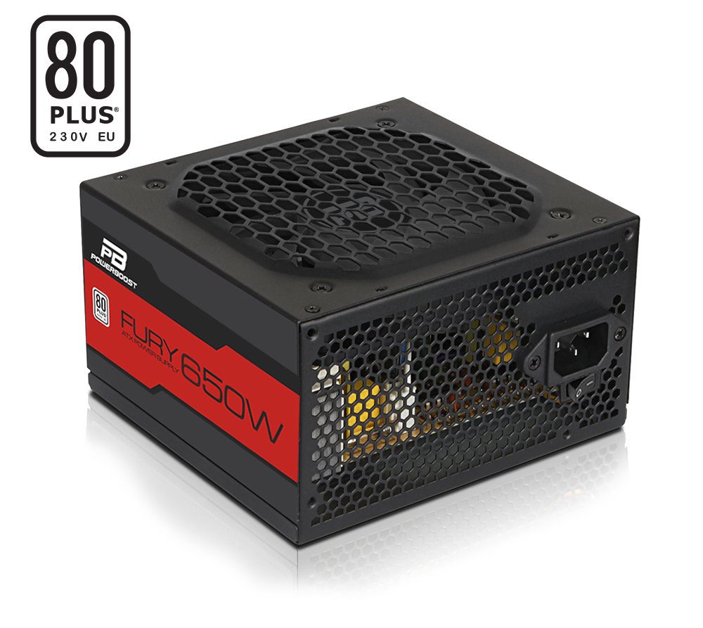 Powerboost Fury 650W 80+ White 12cm Fan Güç Kaynağı (JPSU-BST-ATX650WEU)