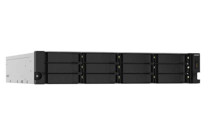 Qnap TS-1232PXU-RP-4GB 12 Bay 2xGLAN 2x10G SFP Rackmount NAS Depolama Ünitesi