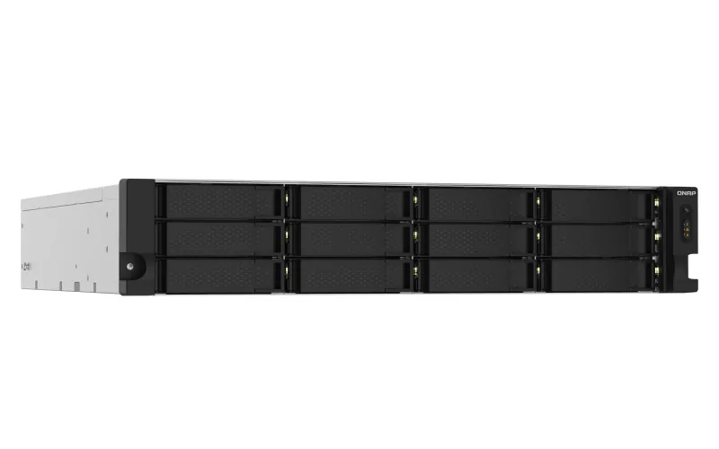 Qnap TS-1232PXU-RP-4GB 12 Bay 2xGLAN 2x10G SFP Rackmount NAS Depolama Ünitesi